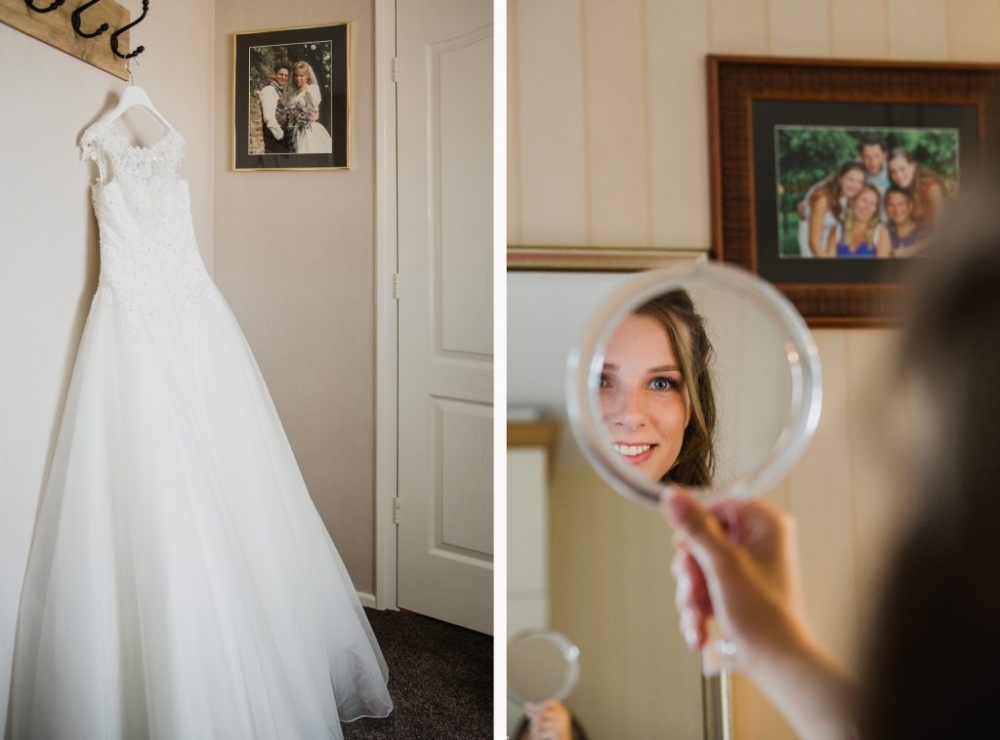Bruidsfotograaf Harderwijk stoere trouwfoto