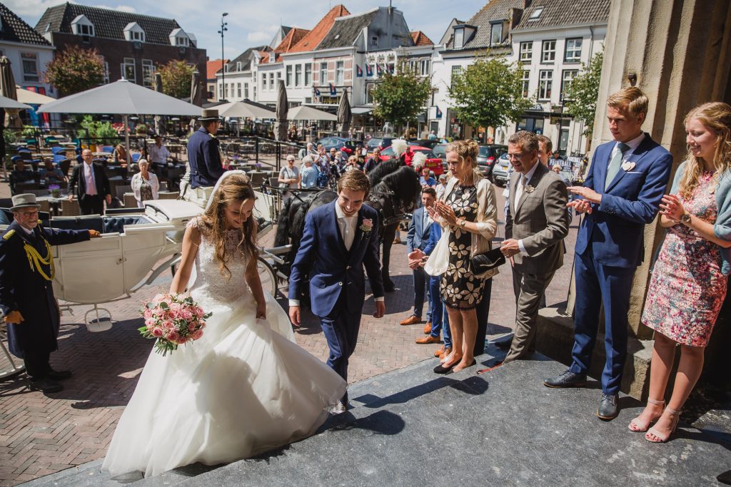 Bruidsfotograaf Harderwijk trouwen Oude Stadhuis